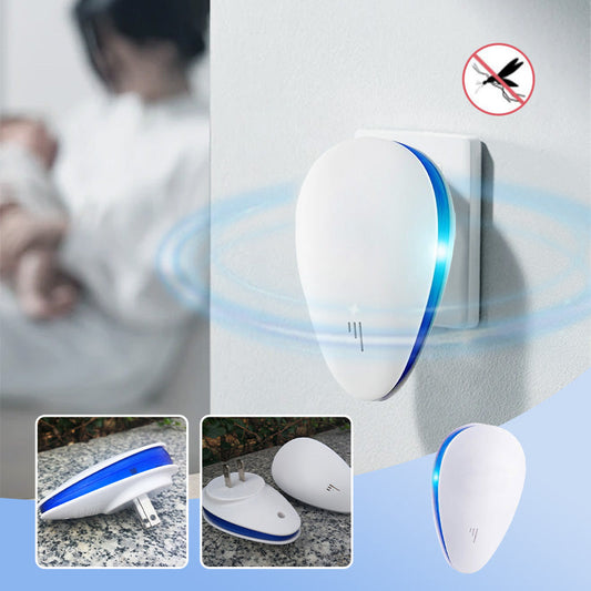 🦟50% DE DESCONTO AGORA! Repelente multifuncional ultrassónico e silencioso de pragas e insetos – Repelente eletrónico de mosquitos e insetos para ligar à tomada, dispositivo repelente de pragas silencioso e não tóxico