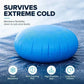 🏊 Poupe 50%! ❄️ Almofada de ar para preparação da piscina para o inverno – Redonda, para aliviar a pressão do gelo e proteger ✨