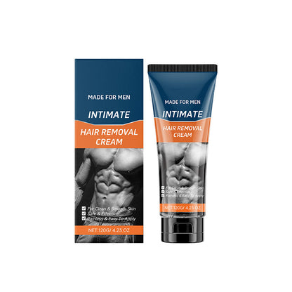 Creme depilatório íntimo para homem