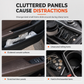 🚗 PROMOÇÃO RELÂMPAGO: 50% DE DESCONTO! Porta-copos dobrável multifuncional para a porta do carro – Couro sintético texturado e fixação por clipe não destrutiva, para um habitáculo elegante e organizado ✨🥤