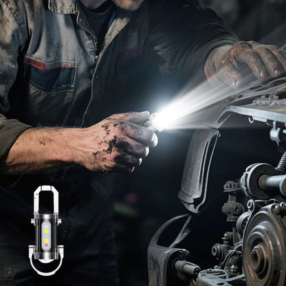 🔦 Compre 1 leve 1 grátis🔦 Lanterna de Chaveiro Recarregável – 300 Lumens, Carregamento USB-C, Design Compacto e Inquebrável para Uso Diário (EDC) ⚡