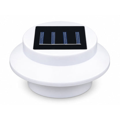 Luzes de parede de calha LED solares à prova d'água para exterior