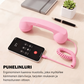 🎄Promoção de Natal📞Auricular de telefone retro para iPhone e Android, com ligação Type-C, ao estilo dos telefones antigos, com microfone HD e altifalante