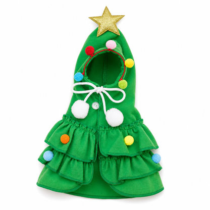 📢 📢 Desconto de 50 % no último dia🐱🐶Capa com motivo de árvore de Natal para cães e gatos