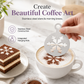 📢 📢 Desconto de 50 % no último dia🥛Molde em aço inoxidável para latte art