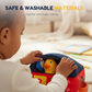 🎁Novidades de 2026 com 50% de desconto💥Conjunto interativo de brinquedos de peluche com tema de quinta para crianças – 6 zonas de exploração, adoráveis fantoches de animais e design com compartimento de arrumação portátil – Aprender, brincar e crescer ✨