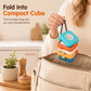 🧸 50% DE DESCONTO! ✨ Brinquedo sensorial de empilhar bolas – 5 painéis de atividades multifacetados, botões para premir e engrenagens deslizantes, bordas arredondadas e suaves – Diversão portátil para viagens e brincadeiras 🎈