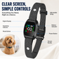 🥳💞Mais de 50 mil unidades vendidas! 🛡️🐾 50% de desconto! Coleira anti-latido – O sistema inteligente anti-falsos alarmes filtra outros latidos. Resistente à água (IP67) e recarregável por USB – treino sem preocupações em qualquer lugar! 💦✅