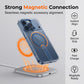 📱 -50%! 🎀 Capa multifuncional com alça para smartphone – TPU – Suporte integrado e alça ajustável de 8 mm – Compatível com iPhone 14/15/16/17 Pro/Max 🧲
