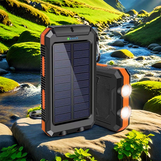 ⏳Por tempo limitado – 50% DE DESCONTO ⏰Power Bank Solar