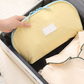 🧳💕 Organizador portátil de roupa interior para viagem – Compartimentos separados para sutiãs, cuecas e meias