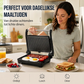 📢 📢 Desconto de 50 % no último dia🥪🔥 Grelhador elétrico para sanduíches e paninis com placa de 180°