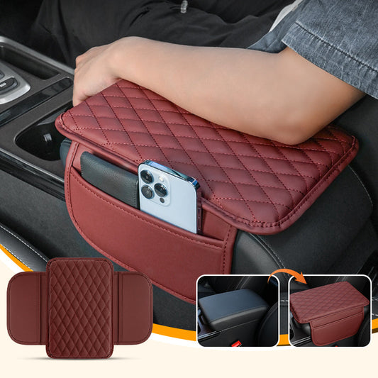 🚘 Almofada para o apoio de braço do carro com bolso | 6 cores