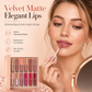 📢 📢 Desconto de 50 % no último dia💄Conjunto de brilhos labiais mate, à prova de água e de longa duração