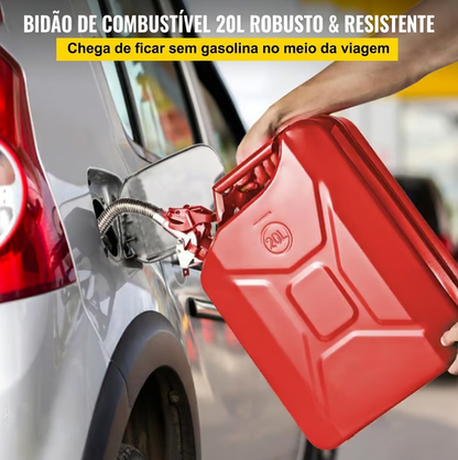 ⛽ 50% DE DESCONTO! Abasteça com mais controle – bico de combustível inoxidável com filtro de malha embutido