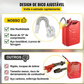 ⛽ 50% DE DESCONTO! Abasteça com mais controle – bico de combustível inoxidável com filtro de malha embutido