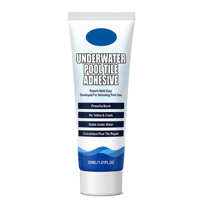 💞Mais de 50 mil unidades vendidas! 💧🔧 Adesivo de alta resistência para azulejos de piscina subaquáticos – cola instantaneamente debaixo de água,  Impermeável, resistente a fissuras e duradouro. 🛡️✅