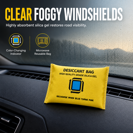 🥳PROMOÇÃO IMPERDÍVEL DE 2026🥳✨Saco reutilizável de sílica gel para desumidificar o carro