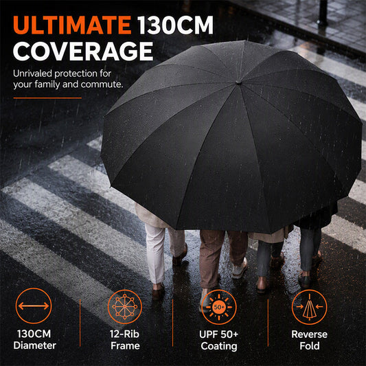 📢 📢 Desconto de 50 % no último dia☂️Guarda-chuva dobrável extragrande à prova de vento