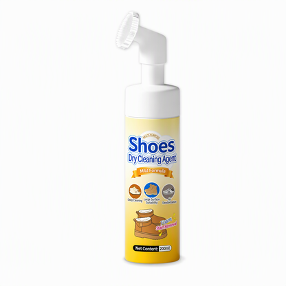 Produto de limpeza a seco e removedor de manchas de óleo para sapatos e botas de neve em camurça e nubuck