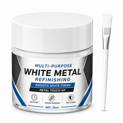 🥳PROMOÇÃO IMPERDÍVEL DE 2026🥳✨Tinta de retoque multiusos para metais, branca