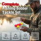📢📢50% DE DESCONTO!! ⏰Kit completo de equipamento de pesca com bóia e chumbada