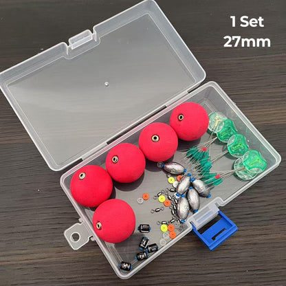 📢📢50% DE DESCONTO!! ⏰Kit completo de equipamento de pesca com bóia e chumbada