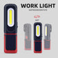 📢 50 % DE DESCONTO AGORA! 🔦 Lâmpada de trabalho LED COB recarregável com base magnética – Iluminação mãos-livres
