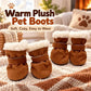 🔥 Hoje, 50 % de desconto!🐱🐶Botas quentes de inverno para cães com forro macio de pelúcia