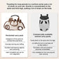 🎒 Saco de transporte e mochila portáteis e respiráveis para animais de estimação – 2 em 1, alça almofadada, ajustável 🚶