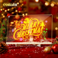 🎄50% de desconto🎁Placa de mensagens LED em acrílico, criativa e reescrevível