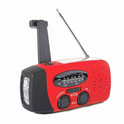 📻 -58% DE DESCONTO IMEDIATO!🔋 Rádio solar de emergência portátil multifunções⚡