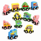 🔥 Hoje, 50 % de desconto!👧👦Conjunto de brinquedos «Comboio de Números Magnéticos» para crianças