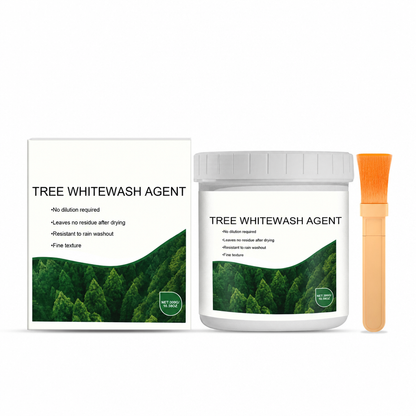 💞Mais de 50 mil unidades vendidas! 🌳🛡️ 50% DE DESCONTO! Conjunto protetor para troncos de árvores com acabamento branco – 300 g com pincel, protege a casca da geada e dos insetos. Fácil de aplicar com pincel, proteção para todas as estações! ❄️✅