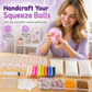 📢📢50% DE DESCONTO!! ⏰Kit de artesanato «DIY» para bola de argila para espremer — Conjunto de brinquedos artesanais para aliviar o stress e acalmar as mãos, para crianças