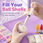 📢📢50% DE DESCONTO!! ⏰Kit de artesanato «DIY» para bola de argila para espremer — Conjunto de brinquedos artesanais para aliviar o stress e acalmar as mãos, para crianças