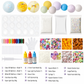 📢📢50% DE DESCONTO!! ⏰Kit de artesanato «DIY» para bola de argila para espremer — Conjunto de brinquedos artesanais para aliviar o stress e acalmar as mãos, para crianças