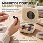 🥳PROMOÇÃO IMPERDÍVEL DE 2026🥳✨Kit de costura magnético portátil com bobinas de linha giratórias