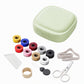 🥳PROMOÇÃO IMPERDÍVEL DE 2026🥳✨Kit de costura magnético portátil com bobinas de linha giratórias