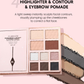 ⏳ÚLTIMO DIA DE PROMOÇÃO: 50% DE DESCONTO!!🎁✨ Magic Makeup Book – Paleta de cosméticos «tudo-em-um» com sombras, blush, iluminador e brilho labial | O presente de Natal perfeito para ela 🎄