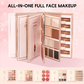 ⏳ÚLTIMO DIA DE PROMOÇÃO: 50% DE DESCONTO!!🎁✨ Magic Makeup Book – Paleta de cosméticos «tudo-em-um» com sombras, blush, iluminador e brilho labial | O presente de Natal perfeito para ela 🎄