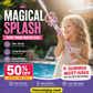✨️50% de desconto por tempo limitado! 🔮Imprescindível para o verão! És a fada da água! Pistola de água infantil em forma de varinha de fada com mecanismo de bombeamento