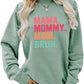 Women‘s Ma Mama Mom Bruh Long Sleeve Sweatshirt