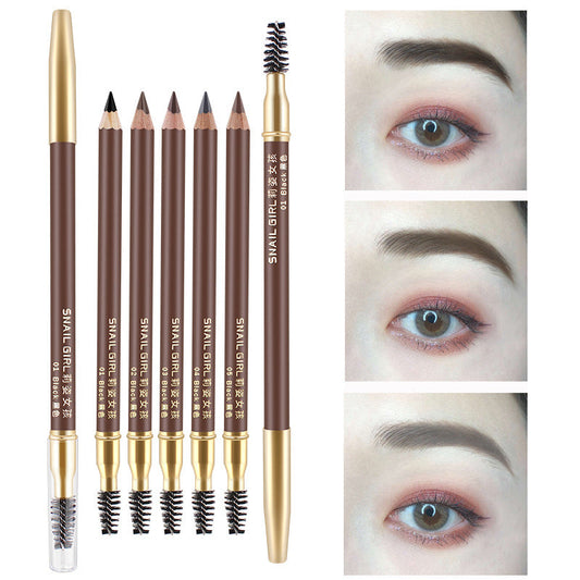 Native  Eyebrow Pencil- Brow Pencil and Eyebrow Brush 2in1